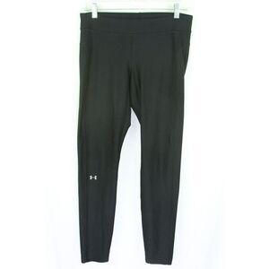 Under Armour HeatGear Armour Leggings Full Length Black Waist 31 M L Womens